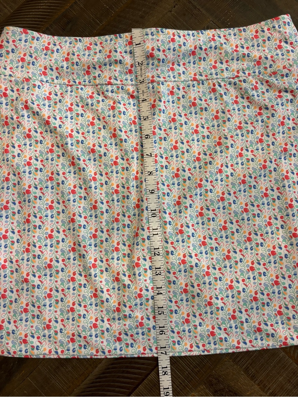 Fairway & Greene Paradise Floral Skort L UPF 50 Golf Tennis Athletic Skirt Short - Picture 13 of 14